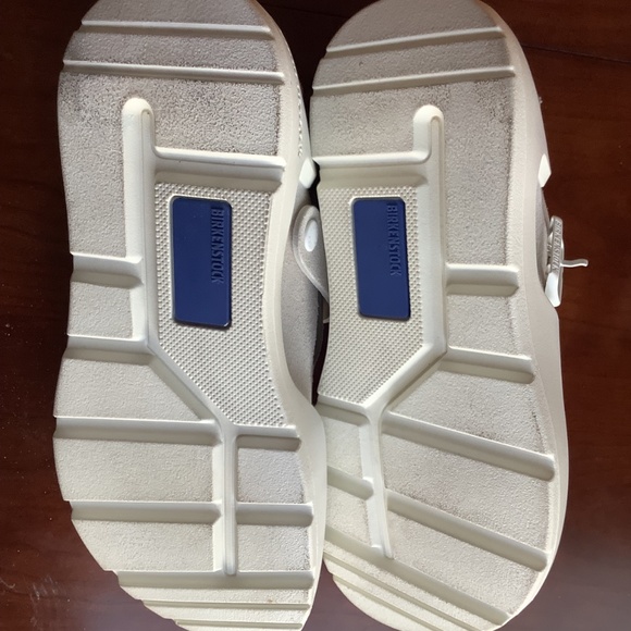 Birkenstock Reykjavik Nubuck Leather Antique White, 39, Like New - Picture 2 of 5